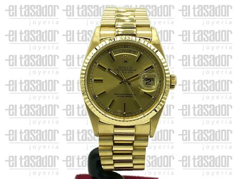 precio rolex presidente